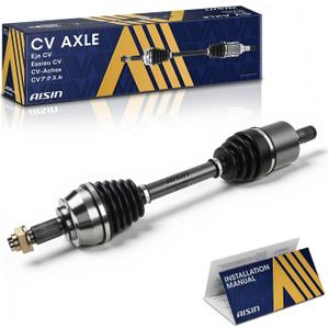 AISIN AFTERMARKET CVACH-00371 Front Driver CV Axle Shaft Assembly - Compatible with Jeep Cherokee 2014-2022, Chrysler 200 2015-2017