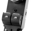 Master Power Window Switch for 2015-2020 Ford F150, 2015-2021 Ford Mustang Front Left Driver Side Window Button Control Rearview Mirror Adjustment Assembly FL3Z14529AA, FL3Z14529AD,SW7405(2 Door)