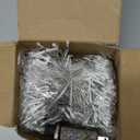 JMEXSUSS Connectable Red and White Christmas Lights, 8 Modes 100 LED Twinkle String Lights Indoor, Clear Wire Plug-in Christmas String Lights Outdoor Waterproof