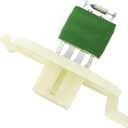 Manual Temp HVAC Blower Motor Resistor Compatible with Ford 2014-2018 Fiesta, 2012-2018 Focus, 2013-2018 Escape, 2015-2018 Transit-150 250 350, 2014-2015 Transit Connect, Replaces# CV6Z18591A