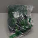 K KIRKWOOD KITCHEN Cabinet Door Festive Ribbons and Bows Decoration Christmas Wreath Bow for Christmas Tree Fireplace Door Party Holidays Wrapping Decorations (4, Black/Orange)