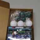 Golf Cake Toppers Golf Carts Clay Golf Figurine Cake Decorations with Green Gold Balls Red Flag Trees for Golf Sport Theme Birthday Supplies (01)