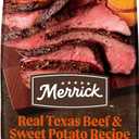 Merrick Premium Grain Free Dry Adult Dog Food, Wholesome And Natural Kibble, Real Texas Beef And Sweet Potato - 22.0 lb. Bag