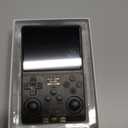 R40S PRO Retro Gaming Console, 30000+ HD Games Handheld Game Console, 3800mAh Rechargeable Mini Retro Video Console with 256GB TF Card, Portable Pocket Arcade (Transparent Grey)