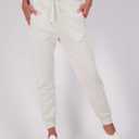 Real Essentials 3 Pack: Women's Ultra-Soft & Warm Fleece Joggers Sweatpants with Pocket (Available in Plus Size), 2X