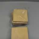 50 Pack Unfinished Wood Squares 4"x4"x1/8" Blank Thin Basswood Sheets for Laser Project Crafts