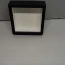 18 Pack Shadow Box Frame Display Case Shadow Box Square Picture Frame for Photos Flower Memorabilia Wedding Bouquets Father Day Graduation Gift Object Tickets Wall and Tabletop(Black, 5 x 5 Inch)