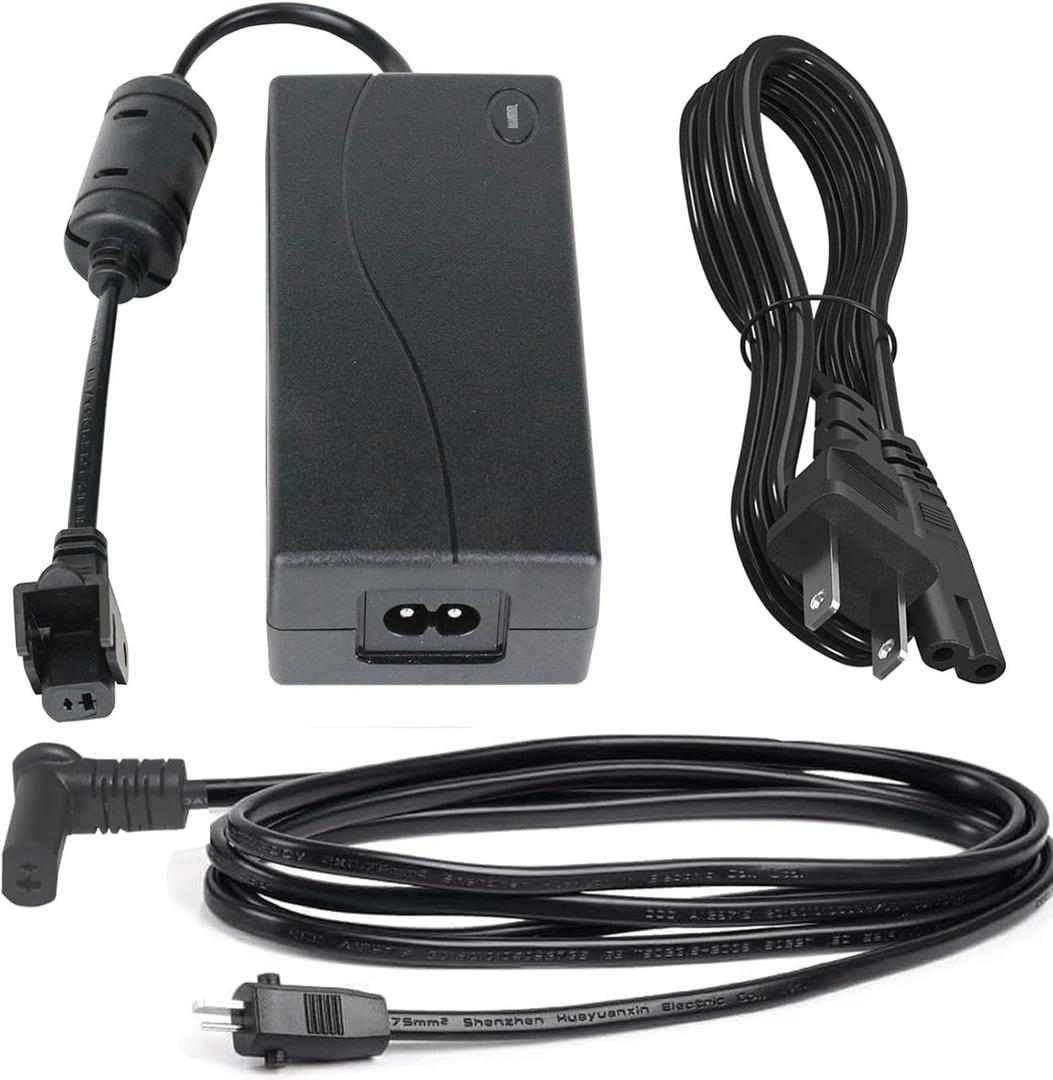 Universal Power Cord for Recliner Chair - 2-Pin Power Adapter with Extension L Shape Cable Cord for Lift Chair, Recliner Sofa, Recliner Couch, with AC Power Wall Cord AC/DC 29V 2A Power Adapter
