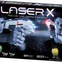 LASER X The Original Two Player Laser Tag Gaming Set, Blasters & Vest Sensors, Ages 6+