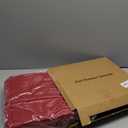 Fitable Red Tablecloths for Rectangle Tables, 6 Pack - 70 x 120 Inches - Reusable and Washable Table Clothes for 6-8 Ft Tables, Polyester Fabric Table Covers for Wedding, Party, Banquet