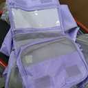 10 Set Compression Packing Cubes for Travel Essentials,Compressible Expandable Packing Cubes for Suitcase,OlarHike Luggage Organizer Bags for Travel,Handy Helper for Organizing Clothes(Purple Gray)