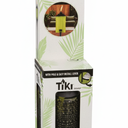 Tiki Convertible Glass Torch Three-Way Use/Green/Black Fluid Not Included