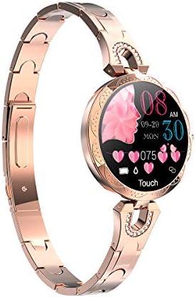 Women Smart Watch for Android iOS Phone Fitness Tracker Heart Rate Monitor Waterproof Activity Tracker Pedometer Step Calories Counter Sleep Tracker Exercise Sport Luxury Fashion Lady Smartwatch