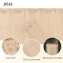 Hairro 6PCS 6 Clips In Short Hair Extensions Remy Real Human Hair Clip Ins Mini Clip On Hairpin Hairpieces For Women 33g 12 Inch #60R Platinum Blonde