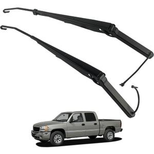 42694 42547 1 Pair Front Windshield Wiper Arm Compatible With 2002-2007 Cadillac Escalade ESV Chevrolet Silverado 1500 2500 3500 Tahoe GMC Sierra 1500 2500 3500 Yukon Replaces 15829647