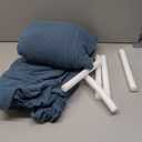 Easy-Going Stretch Sofa Slipcover 1-Piece Sofa Cover Furniture Protector Couch Soft with Elastic Bottom for Kids, Polyester Spandex Jacquard Fabric Small Checks (Sofa, Bluestone)