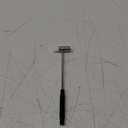 Dual Head Small Hammer, 7-1/3in Length, Black Knurled Grip, Double face Jewelry Mallet, Mini Mallet for crafts, Mini Hammer for Watch, Tuning, Woodworking, Toys, Handcraft, Leather, Instruments
