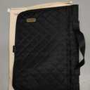 BellaHold Adjustable Bible Cover with 75 Bible Tabs - Bible Cover Case for WomenWaterproof, Washable Quilted Bible CaseReusable Christian Gifts for Women (Black, XL)