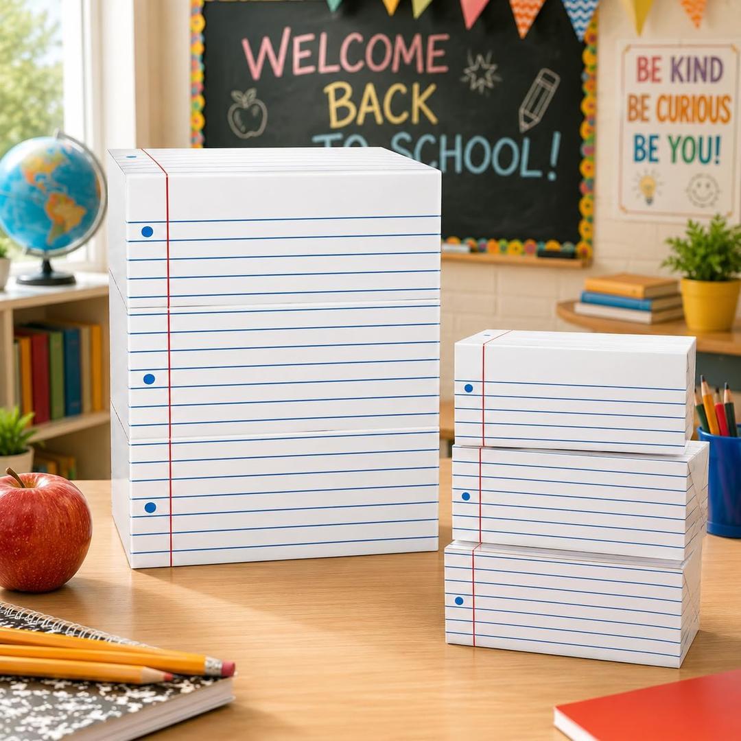 2 x Denylo pro 3 Pcs Back to School Balloon Box Decoration Sets Composition Balloon Box for Back to School Decor Kindergarten Teacher Props Pencils Photo Prop Supplies