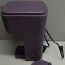 BELLA Single Serve Coffee Maker, K Cup & Coffee Ground Compatible with Removable, Adjustable Drip Tray, Auto Shutoff & Reusable Dishwasher Safe Accessories, Brews 6oz to 14oz, 1000 Watt, Plum