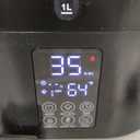 6L Humidifiers for Bedroom Large Room Home,Cool and Warm Humidifier for Baby and Plants Hot Mist Top Fill Desk Humidifier Oil Diffuser,Quiet,Auto Mode,360Nozzle-Midnight Black(2026 Upgraded)