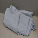 maxmill Flaxy Faux Linen Tablecloth with 2-Tone Slubby Yarn Texture Wrinkle Resistant Anti-Shrink Soft Table Cloth for Kitchen Dining Restaurant Tabletop Rectangle 60 x 120 Inch Charcoal