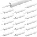 QWORK Empty Caulk Tube, 20 Pack 10 oz. Empty Plastic Caulking Cartridge