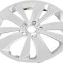 1 Pcs Hub Cap Wheel Cover Silver For 2017-2023 Subaru Impreza Hubcap Replacement OEM Genuine 28811FL010 28811FL02A