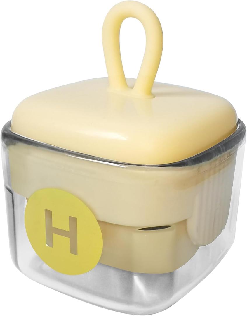 Mini Portable Lint Roller, Reusable Lint Rollers, Washable Sticky Roller for Pet Hair Debris Removal Tool - Mini Lint Roller for Purse and Household (Beige)