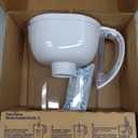 Brita Large Water Filter Pitcher for Tap and Drinking Water, Includes 1 Standard Filter, BPAFree, Lasts Two Months, 10Cup Capacity, Bright White