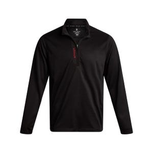 Spyder Mens Quarter Zip Pullover - Lightweight Fleece Quarter Zip Mens Pullover UPF 30 Athletic Moisture Wicking Sweatshirt L