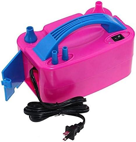 Portable Electric Air Balloon Pump with Double Nozzle - Wedding Party Event Birthday Graduation Decorations Supplies