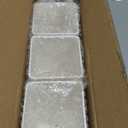 KAQAHIDO Utensil Caddy with Drain Holes, Cutlery Organizer for Kitchen Countertop Drawer 3pcs Bins Set Silverware Holder for Spoon, Fork and Knife, White