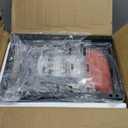 Snughome 10-20 Gallon Fish Tank Stand, Aquarium Stand 2-Tier Storage Shelves, Heavy Duty Terrarium Stand for Home Office Fish Tank Shelf, 24" L x 11.81" W x 30.71" H, Rustic Brown