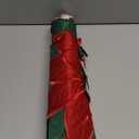 Christmas Placemats Set of 6 Christmas Embroidered Placemats 14 x 14 Inch Red Round Double Layer Applique Poinsettia Xms Flower Place Mat Table Decorations for Home Dining Holiday