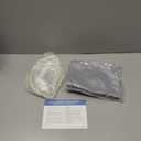 CIRCA AIR Bedside Shower - 2.5 GL Silver Portable Water Shower Bag For Hair Washing In Bed. Use With Inflatable Hair Washing Basin, Shampoo Basin, Bathtub For Elderly