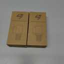 2 x Silicone Metallic Glitter Boot for Stanley 40oz Quencher H2.0 FlowState Tumbler & Adventure Tumbler (Bronze)