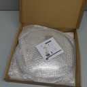 12 Inch Pan Lid, 12'' Frying Pan Lid, Tempered Glass Cast Iron Lids for Skillets, Fry Pan, Wok Pot (12 inch)