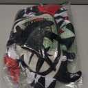 Morph Light Up Mask Kids Jester Costume Evil Clown Scary Halloween Outfit for Boys and Girls (Large)