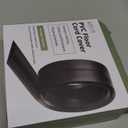 6ft Cord Covers - Grey Floor Cable Management, Hide Cord Cover, Electrical Cable Hider - Cavity: 0.78" W x 0.32" H