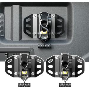 2PCS Retractable Ratchet Straps Compatible with 2015-2025 Ford F150 Retractable Tie Down Straps Replacement for 2015-2025 Ford F-150 Accessories