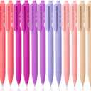 Mr. Pen- Retractable Gel Pens, 12 Pack, Black Ink, Blushing Bloom Color Barrel, Fine Point 0.5mm, Fast Dry, Smooth Writing, Cute Pens for Drawing, Writing Planner and School Supplies