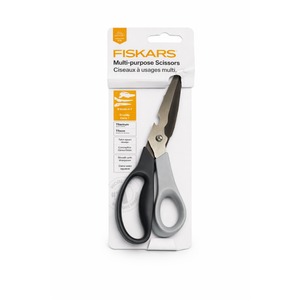 FISKARS Cuts More Scissors, Grey