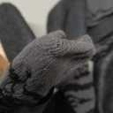 PUPTECK Anti Slip Dogs Shoes for Hot/Cold Pavement, Senior Booties, Rubber Boots & Paw Protectors for Small Medium Large Size Dogs to Prevent Licking, Grippy Socks for Hardwood Floors, Tiger XL (Black)