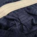 Turquoize 2 Piece Chair Covers Chair Slipcovers for Living Room Armchair Sofa Covers Chair Couch Cover with Arms Washable Furniture Protector for Chairs Feature Thick Jacquard Fabric (Chair, Navy)