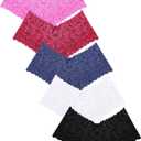 READY TO LOVE Sexy Women's Underwear Lace Shorts V Waist Breathable Cheeky Panties Boyshorts Underwear Women 5 Pack (M)