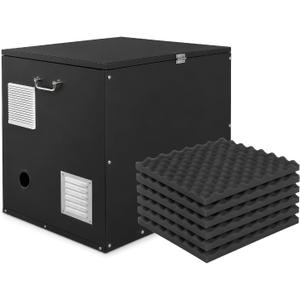 Heavy Duty Generator Box Soundproof Generator Storage Enclosure (30"x22"x24") for RV, Truck, Trailer Outdoor Use, Weather Resistant