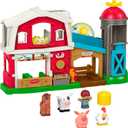 Fisher-Price Little People Toddler Toy Caring Fun Animal Farm Playset, Music & Learning for Pretend Play Ages 1+ Years, Multilanguage Version