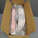 UBRAVOO 2in1 Portable Toddler Booster Seat, Grow with Baby Booster Seat for Dining Table with Removable Tray & Seat Pad, high chair for travel, ACE1013 Pink Flamingos