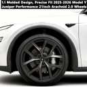 Rim Protector for Tesla 2025 2026 Model Y Juniper Performance 21inch Arachnid 2.0 Wheels Cover All-in-one Car Tire Trim Rings Rim Case Hubcaps Model Y Juniper Accessories